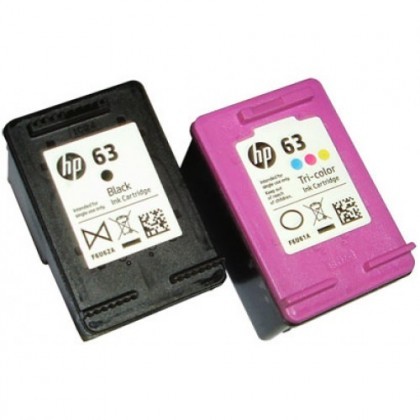 China HP 63 Black & Color Ink Combo Ink Cartridge Set